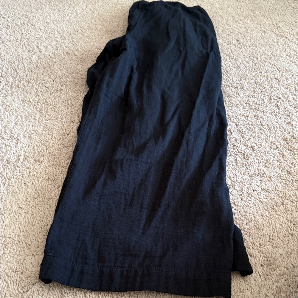 Old Navy Black Wide-Leg Pants